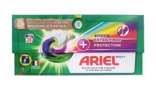 Ariel + Extra Fiber protection color kapsule na pranie  - 28 ks