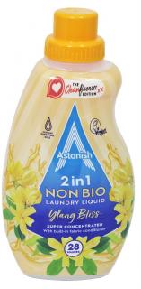 Astonish Non Bio 2v1 Ylang Bliss gél na pranie 840 ml - 28 praní