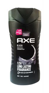 Axe Black 3 in 1 pánsky sprchový gél - 250 ml