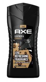 AXE Leater & Cookies 3 in 1 pánsky sprchový gél  - 250 ml