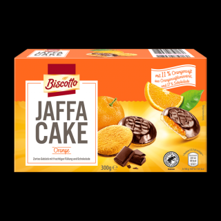 Biscotto Jaffa Cake Orange piškóty s ovocnou náplňou  - 300 g