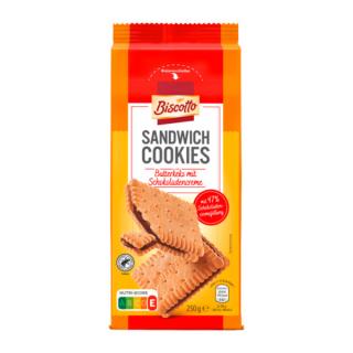 Biscotto Sandwich Cookies Butterkeks plnené sušienky - 250 g