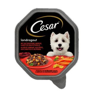 Cesar Landragout  Vidiecke ragú z hovädzieho mäsa pre psy - 150 g