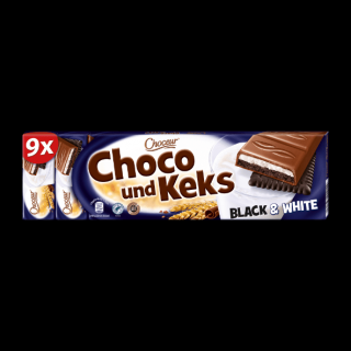Choceur Choco & Keks Black & White kakaové čoko sušienky 9 ks - 300 g