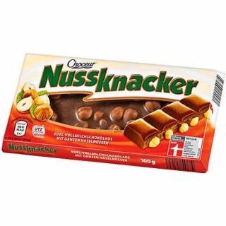 Choceur Nuss knacker mliečna čokoláda s lieskovými orieškami - 100 g