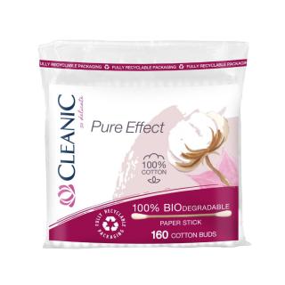 Cleanic Pure Effect 100 % Bio hygienické vatové tyčinky - 160 ks
