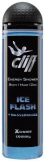 Cliff Energy Ice Flashpánsky sprchový gél - 300 ml