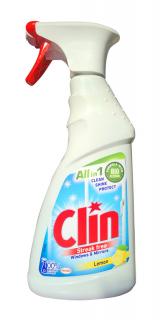 Clin Lemon All in 1 čistiaci prostriedok na okná a zrkadlá - 500 ml