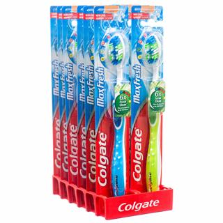 Colgate Max Fresh zubná kefka mäkká - Soft Farba: fialová