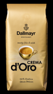 Dallmayr crema d'oro zrnková káva - 1 kg