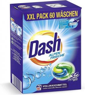 Dash Alpen frische kapsule na pranie - 60 ks