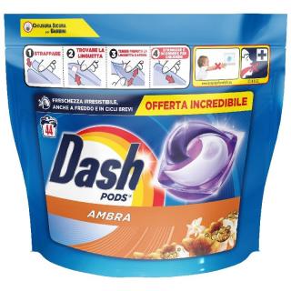 Dash Ambra All in 1 kapsule na pranie - 44 ks