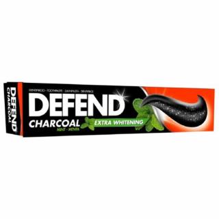 Defend Charcoal Extra Whitening Mint Zubná pasta - 75 ml