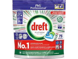 Dreft Platinum All in one tabletky do umývačky riadu - 75 ks