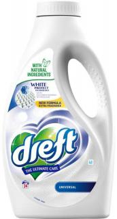 Dreft White protect technology gél na pranie 1,2 L - 24 praní