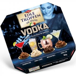 Edle Tropfen In nuss VODKA Lounge bomboniéra s pralinkami - 100 g