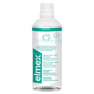 Elmex Sensitive plus mit Aminfluorid Ústna voda  - 400 ml