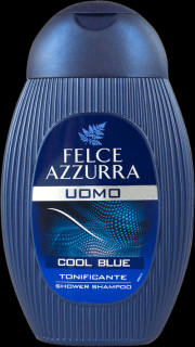 Felce Azzurra UOMO Cool blue 2 v 1 šampón a sprchový gél - 250 ml