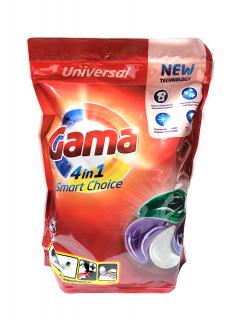 Gama universal 4 in 1 Smart Choice kapsule na pranie - 60 ks