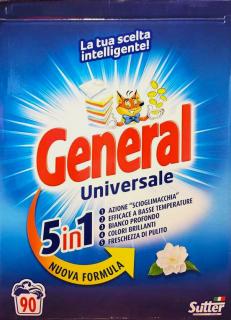 General 5 in1 universale prací prášok 5,4 kg - 90 praní