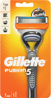 Gillette Fusion 5 pánsky holiaci strojček + náhradná hlavica 1 ks