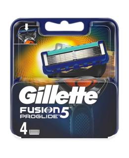 Gillette Fusion Proglide 5, náhradné žiletky - 4 ks