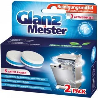 Glanz Meister čistiace tabletky do umývačky riadu - 2 ks/balenie