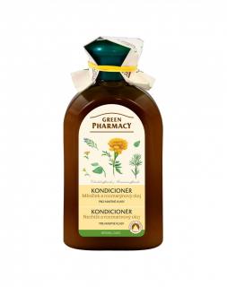 Green Pharmacy Nechtík a rozmarínový olej dámsky kondicionér na mastné vlasy - 300 ml