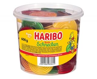 Haribo Party box Bunte Schnecken ovocné želé cukríky - 600 g
