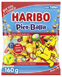 Haribo Pico-Balla Ovocné želé cukríky - 160 g