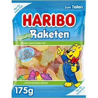 Haribo Sauer Raketen kyslé želé cukríky - 175 g