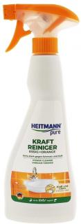 Heitmann pure Kraftreiniger  čistiaci prostriedok s octom a pomarančom - 500 ml