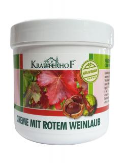 Krauterhof creme mit Rotem weinlaub krém na kŕčové žily - 250 ml