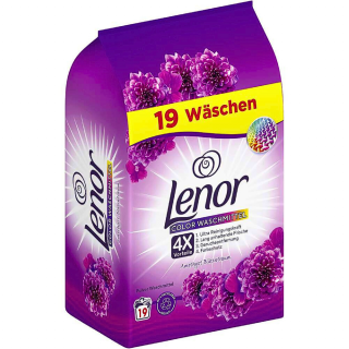 Lenor Ametyst blutentraum 4x Vorteile prášok na pranie 1,235 kg - 19 praní