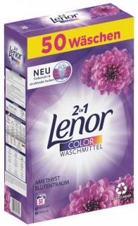 Lenor color 2 in 1 Ametyst blutentraum prášok na pranie 3,25 kg - 50 praní