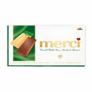 Merci Mandel-Milch-Nuss oriešková čokoláda - 100 g