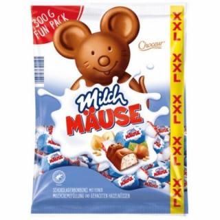 Milch-Mause čokoládové cukríky Choceur - 210 g náplň: orieškovo - mliečna