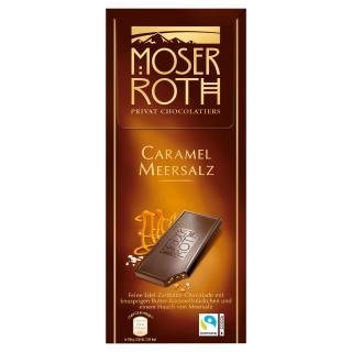 Moser Roth Caramel meersalz tmava čokoláda - 125 g