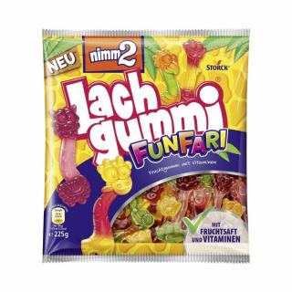 Nimm2 Lach gummi Funfari ovocné želé cukríky - 225 g