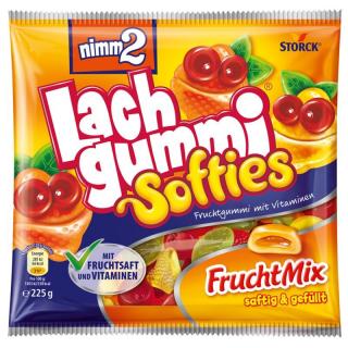 Nimm2 Lach gummi Soffies  Frucht mix ovocné želé cukríky - 225 g