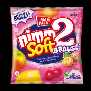 Nimm2 Soft Brause  ovocné cukríky - 345 g