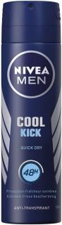 Nivea men Cool Kick pánsky deodorant spray - 150 ml