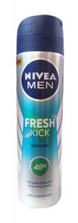 Nivea men Fresh Kick pánsky anti-perspirant spray - 150 ml