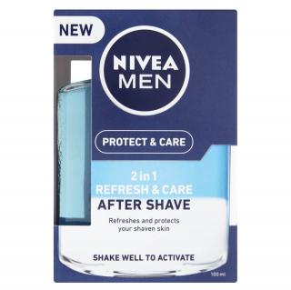 Nivea men Protect & Care 2v 1 voda po holení - 100 ml