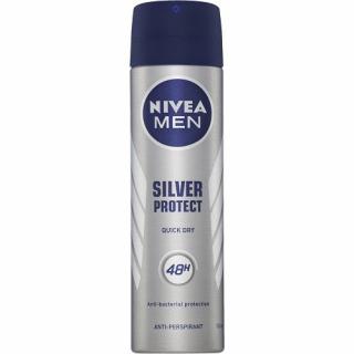 Nivea men Silver Protect Anti-bacterial pánsky anti-perspirant spray - 150 ml