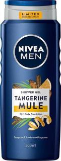 Nivea men Tangerine Mule 3 v 1 pánsky sprchový a vlasový šampón - 500 ml