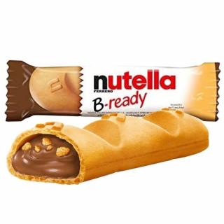 Nutella B - ready sušienky s orieškovým nugátovým krémom - 132 g