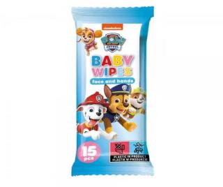 Paw patrol Baby wipes detské vlhčené obrúsky - 15 ks