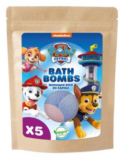 Paw Patrol bath Bombs guľa do kúpeľa - 5 x 50 g