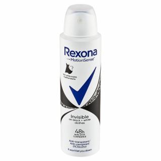 Rexona Invisible onblack + white 48 h dámsky antirespirant - 150 ml